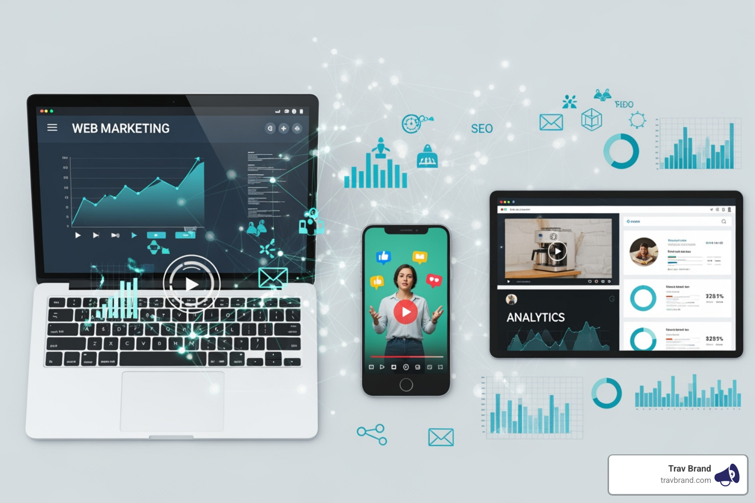 web marketing video